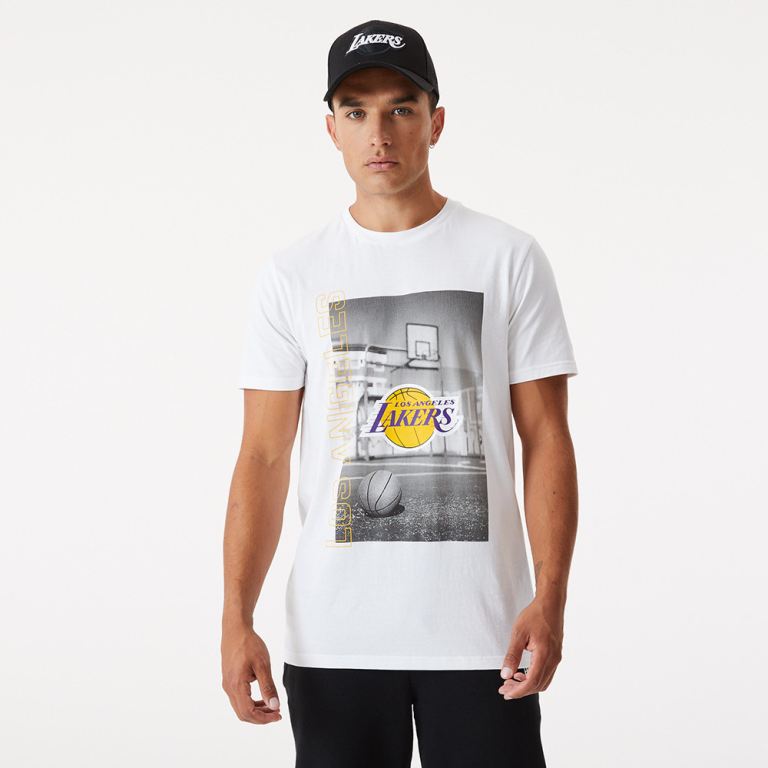 Ropa New Era Nba Blancos - LA Lakers Photographic 92386OVBM